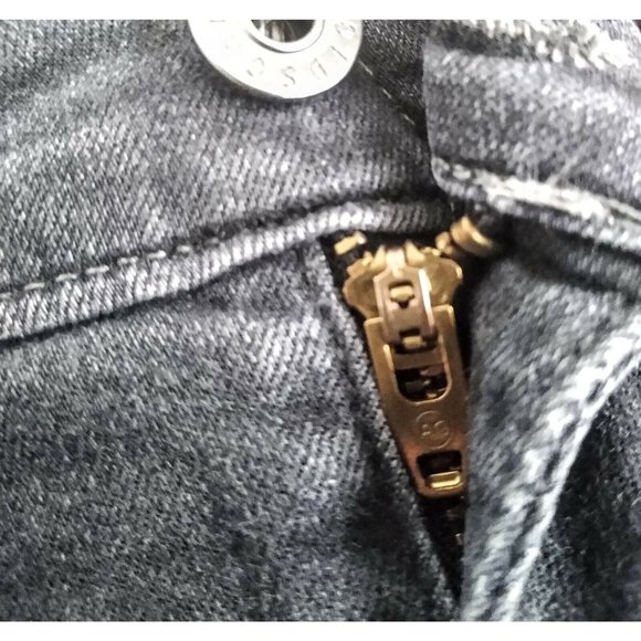 AG Adriano Goldschmied Womens Grey Farrah Dark Wash Skinny High Rise Jeans 29 R - Picture 5 of 12